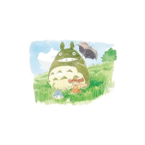 My Neighbor Totoro - Watercolor Greeting Card (24x15,8 cm) - Mei & Totoro-MOVIC-95200