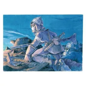 Nausicaa - Watercolor Greeting Card (24x15,8 cm) - On The Line-MOVIC-95198