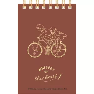 Whisper of the Heart - Stamped Ring Notebook (11,5x7,2 cm) - Seiji & Shizuku-MOVIC-92423