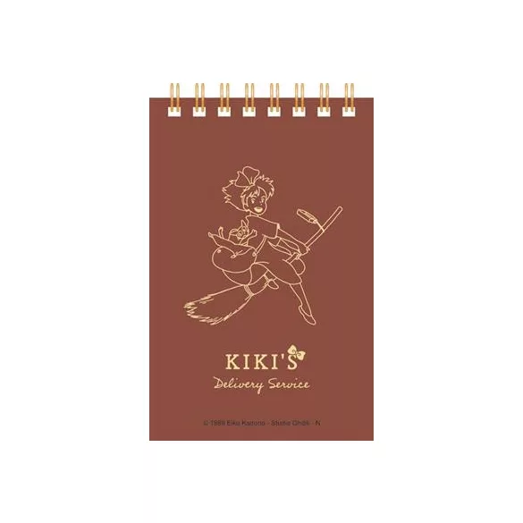 Kiki's Delivery Service - Stamped Ring Notebook (11,5x7,2 cm) - Kiki on her Broom-MOVIC-92422