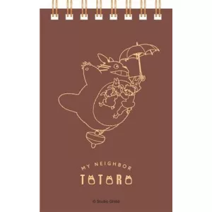 My Neighbor Totoro - Stamped Ring Notebook (11,5x7,2 cm) - Flying Totoro-MOVIC-92421