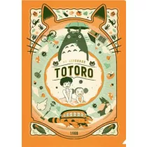 My Neighbor Totoro - Clear Folder A4 - Art Deco-MOVIC-69285
