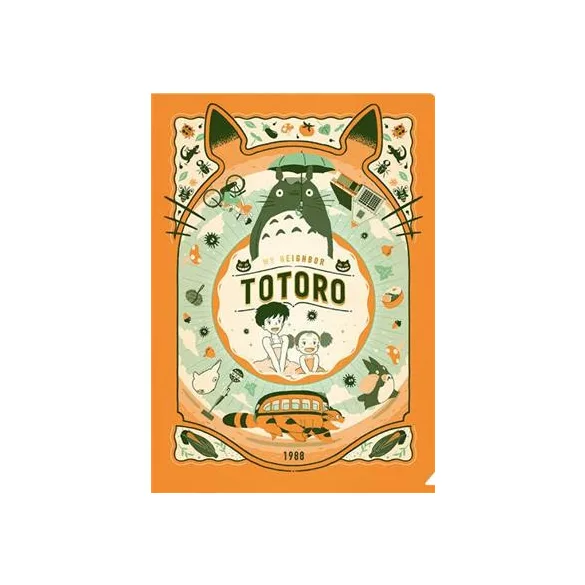 My Neighbor Totoro - Clear Folder A4 - Art Deco-MOVIC-69285