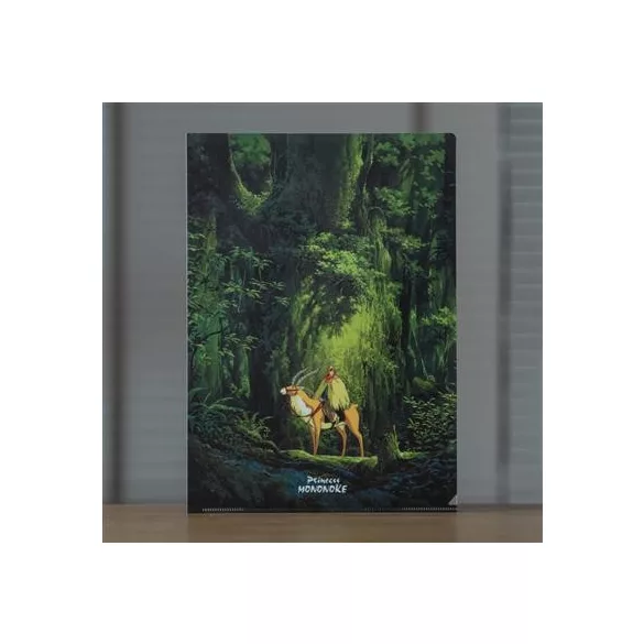 Princess Mononoke - A4 Clear Size Folder - Ashitaka in the Woods-MOVIC-64699