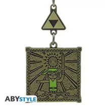 The Legend of Zelda - Keychain - Link & Triforce-ABYKEY654