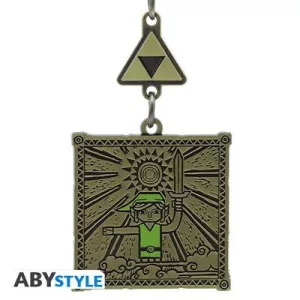 The Legend of Zelda - Keychain - Link & Triforce-ABYKEY654