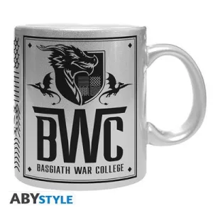 Fourth Wing - Mug (320ml) - Basgiath War College, silver-ABYMUGA756