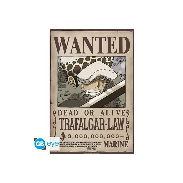 One Piece - Poster Chibi (52x38cm) - Wanted Law Wano-GBYDCO626