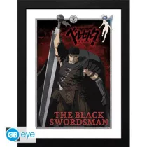 Berserk - Framed Print (30x40cm) - The Black Swordsman-GBYDCOA010