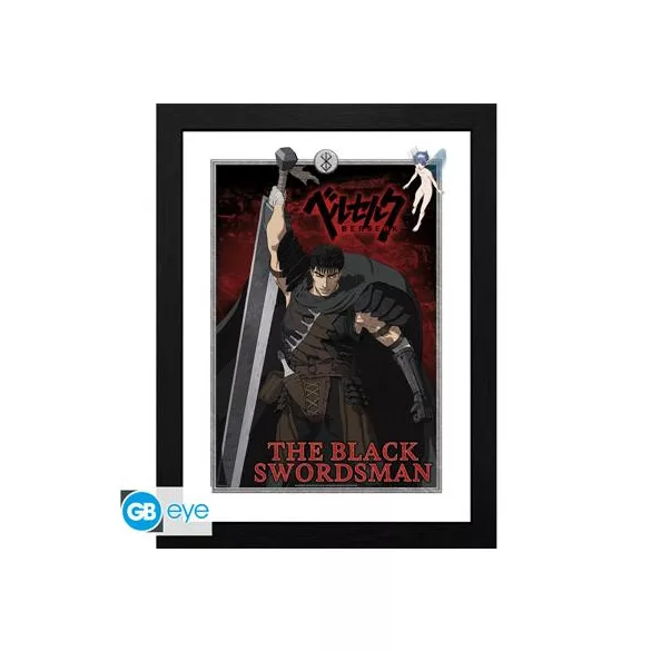 Berserk - Framed Print (30x40cm) - The Black Swordsman-GBYDCOA010