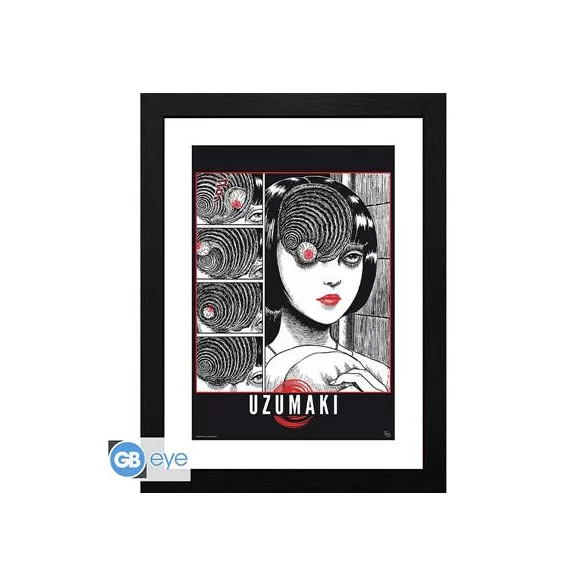 Uzumaki - Framed Print (30x40cm) - Uzumaki-GBYDCOA030