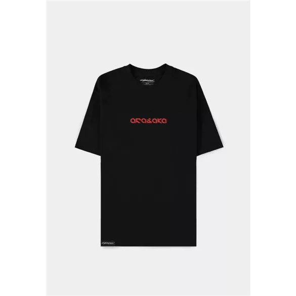 Cyberpunk 2077 - Men's Short Sleeved T-shirt (Loose fit) - Arasaka - L-TS657085CPK-L