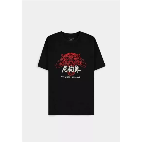 Cyberpunk 2077 - Men's short Sleeved T-shirt - Tiger Claws - L-TS275085CPK-L