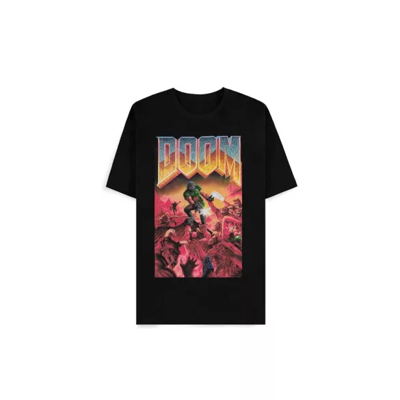 DOOM - Men's Short Sleeved T-shirt - Classic Boxart - L-TS240007DOO-L