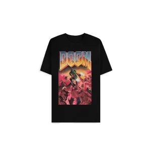 DOOM - Men's Short Sleeved T-shirt - Classic Boxart - M-TS240007DOO-M