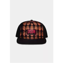 DOOM - Men's Snapback Cap - Marine face transformation-SB024336DOOM