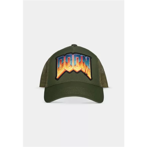 DOOM - Men's Trucker Cap - Logo-TC823804DOOM