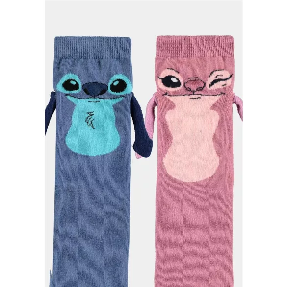 Lilo & Stitch - Let's Hold Hands Novelty Socks (1 pack) - Stitch & Angel - 39/42-NS748741DNY-39/42