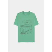 The Mandalorian - Unisex Short Sleeved T-shirt - Grogu panel - S-TS552412STW-S
