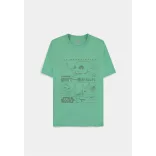 The Mandalorian - Unisex Short Sleeved T-shirt - Grogu panel - XL-TS552412STW-XL