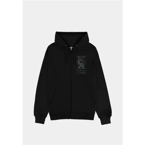 Mortal Kombat 2 - Men's Zipper Hoodie - Dragon - XL-HD101348MKB-XL