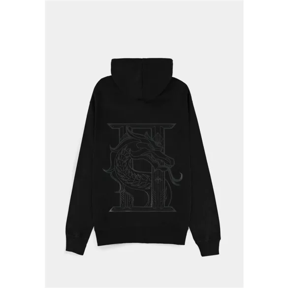 Mortal Kombat 2 - Men's Zipper Hoodie - Dragon - XL-HD101348MKB-XL