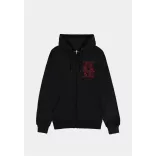 Mortal Kombat 2 - Men's Zipper Hoodie - Dragon Embleme - L-HD247132MKB-L