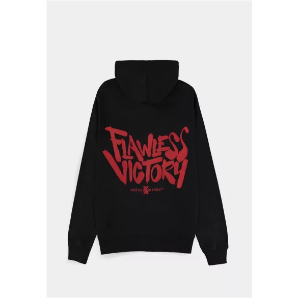 Mortal Kombat 2 - Men's Zipper Hoodie - Dragon Embleme - L-HD247132MKB-L
