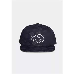 Naruto Shippuden - Men's Snapback Cap - Tonal Akatsuki Cloud-SB641570NRS