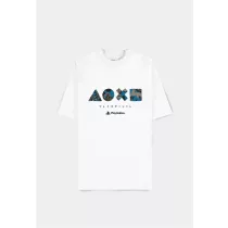 PlayStation - Men's Short Sleeved T-shirt (Loose Fit) - Icons Japan - M-TS781518SNY-M