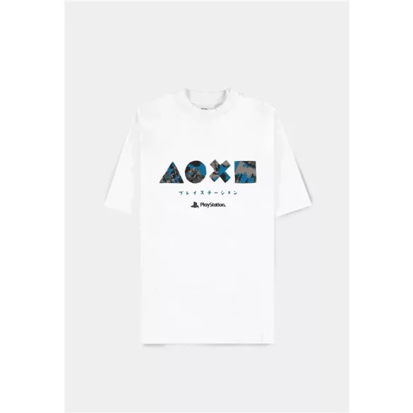 PlayStation - Men's Short Sleeved T-shirt (Loose Fit) - Icons Japan - S-TS781518SNY-S