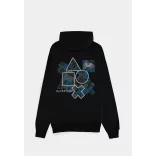 PlayStation - Men's Zipper Hoodie - Icons - S-HD462663SNY-S