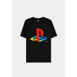 PlayStation - Men's Short Sleeved T-shirt (Black) - PlayStation Logo - L-TS671514SNY-L