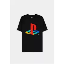 PlayStation - Men's Short Sleeved T-shirt (Black) - PlayStation Logo - L-TS671514SNY-L