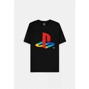 PlayStation - Men's Short Sleeved T-shirt (Black) - PlayStation Logo - XL-TS671514SNY-XL