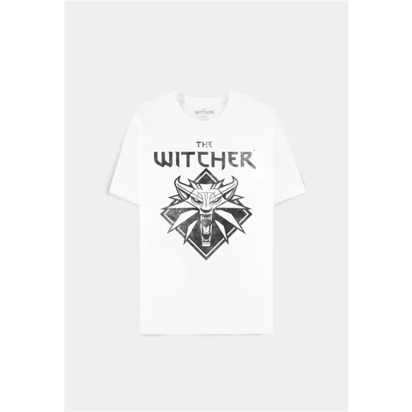 The Witcher - Men's Short Sleeved T-shirt - Wolf's Emblem - S-TS271763WTC-S