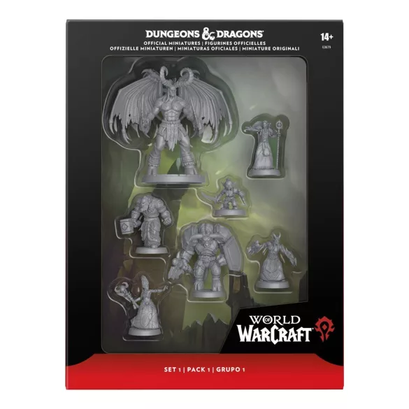 Dungeons & Dragons x World of Warcraft Official Miniatures Set 1-G3679M5A