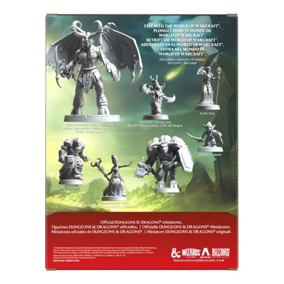 Dungeons & Dragons x World of Warcraft Official Miniatures Set 1-G3679M5A