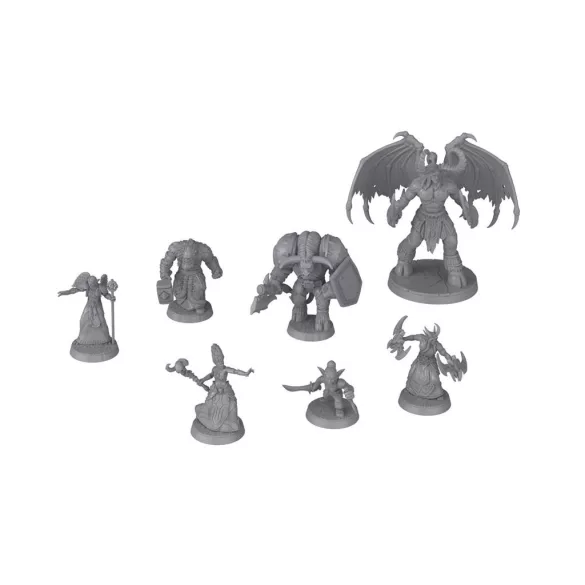 Dungeons & Dragons x World of Warcraft Official Miniatures Set 1-G3679M5A