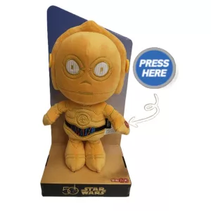Star Wars - Plush Figure - C-3PO, 25cm (50th Anniversary)-6315871035
