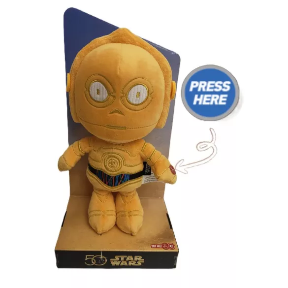 Star Wars - Plush Figure - C-3PO, 25cm (50th Anniversary)-6315871035