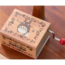 My Neighbor Totoro - Hand Crank Music Box - Autumn Leaf-SEKIGUCHI-40500
