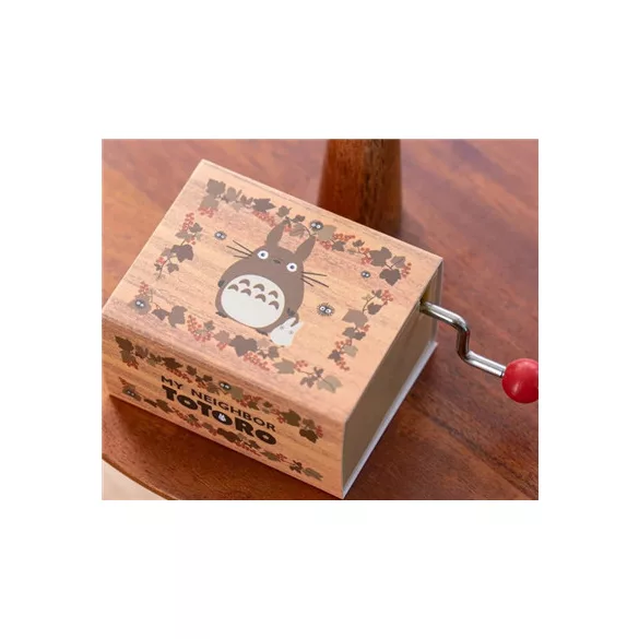 My Neighbor Totoro - Hand Crank Music Box - Autumn Leaf-SEKIGUCHI-40500