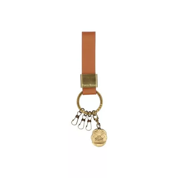 Porco Rosso - Leather Keychain - Marco-SEISEN-14671