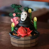 Spirited Away - Diorama - No Face Golden Bucket & Bamboos-BENELIC-44650