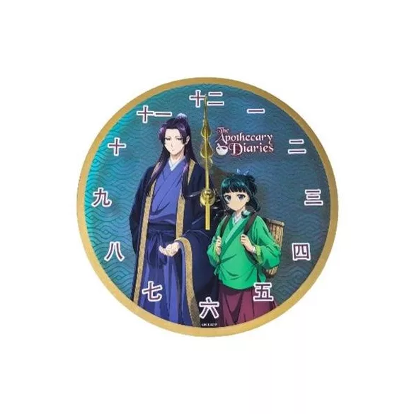 The Apothecary Diaries - Acrylic Wall Clock with holographic effect (24x24cm)-SAK06486