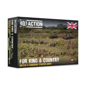 Bolt Action - For King & Country - British & Canadian Starter Army-402011030