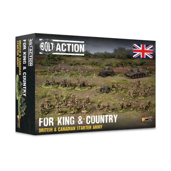 Bolt Action - For King & Country - British & Canadian Starter Army-402011030