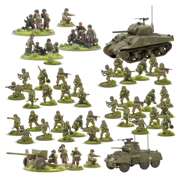 Bolt Action - Stars and Stripes US Army Starter Army-402013056