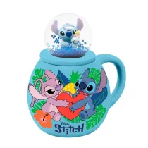 Lilo & Stitch - Snowglobe Mug - Stitch & Angel
